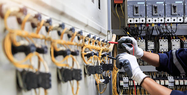 Professional Electrician technician working in Stinnett, TX